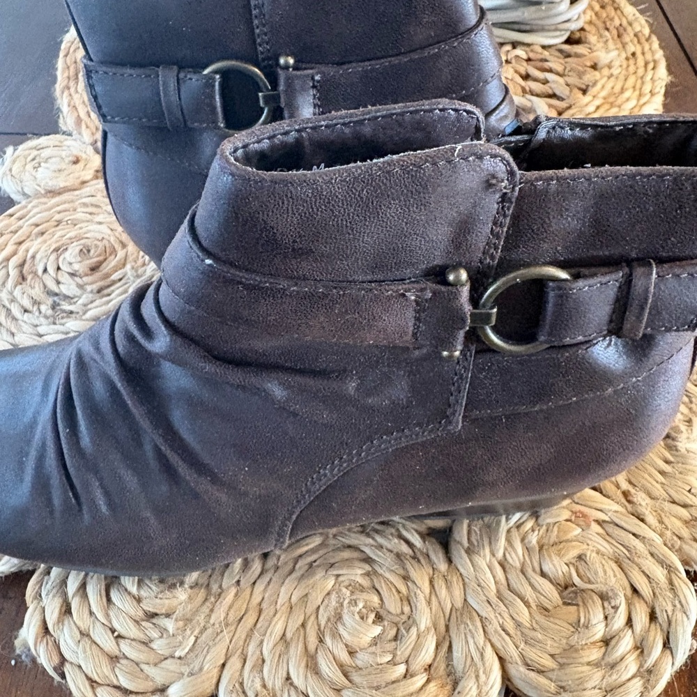 Elegant Brown Ankle Boots